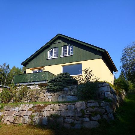 Exklusives Ferienhaus "Waldzauber" Ruhe Und Natur Pur Am Waldrand Geniessen Schönheide Exteriör bild