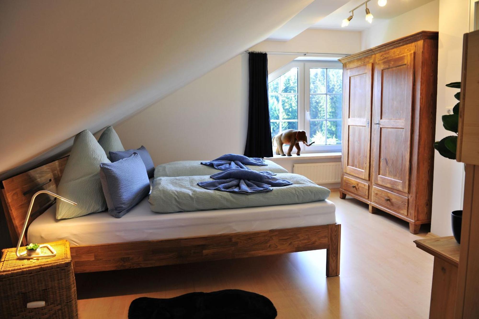 Exklusives Ferienhaus "Waldzauber" Ruhe Und Natur Pur Am Waldrand Geniessen Schönheide Exteriör bild
